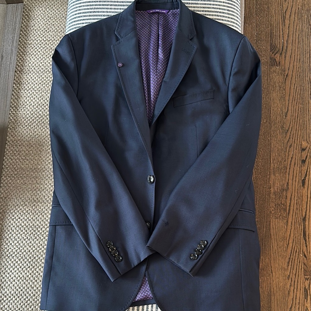 Ted Baker London Men's Navy Suit jacket